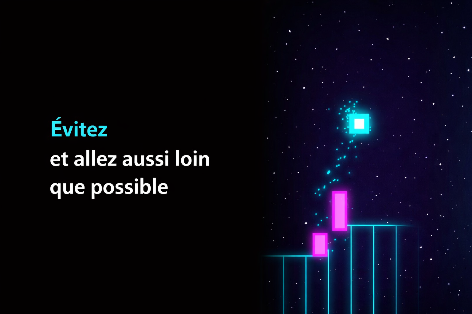 Screenshot du jeu Neon Bouce