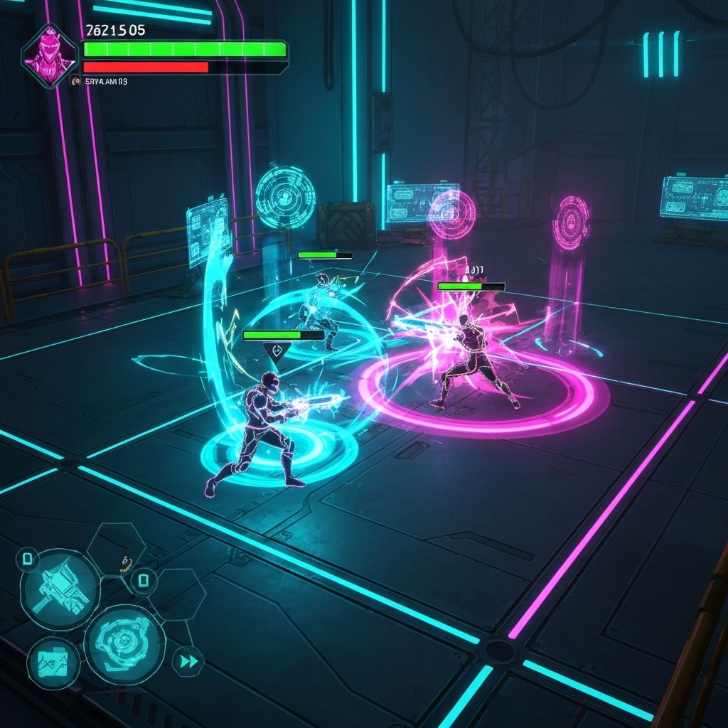 Screenshot du jeu CyberBlade Arena